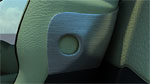 Test render of a front seat's side
